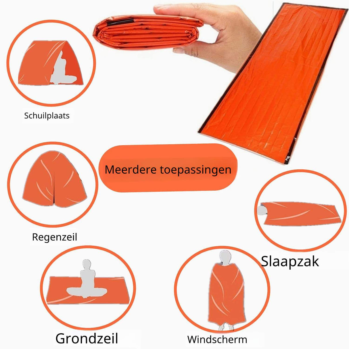 RezReady Noodoverlevingsdeken – Thermische Bivakzak