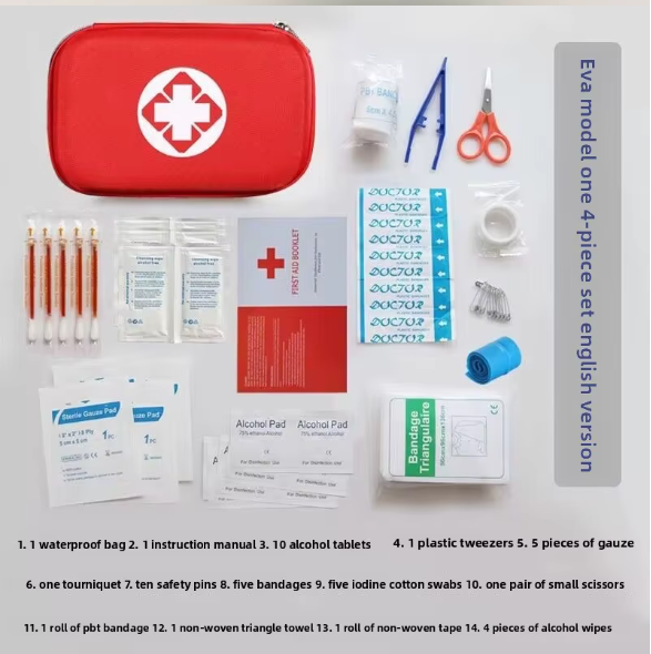 EHBO-set Outdoor – Draagbaar & Compleet voor Kamperen & Reizen