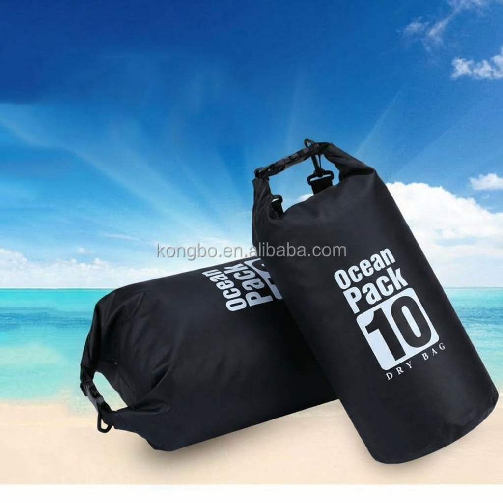 RezReady Waterdichte Buitentas 10L – PVC Drybag met Schouderriem
