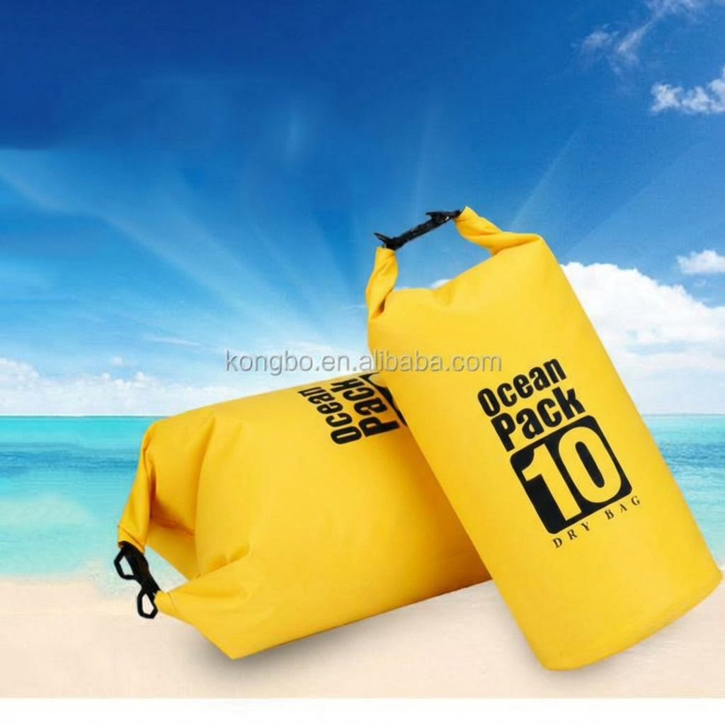 RezReady Waterdichte Buitentas 10L – PVC Drybag met Schouderriem