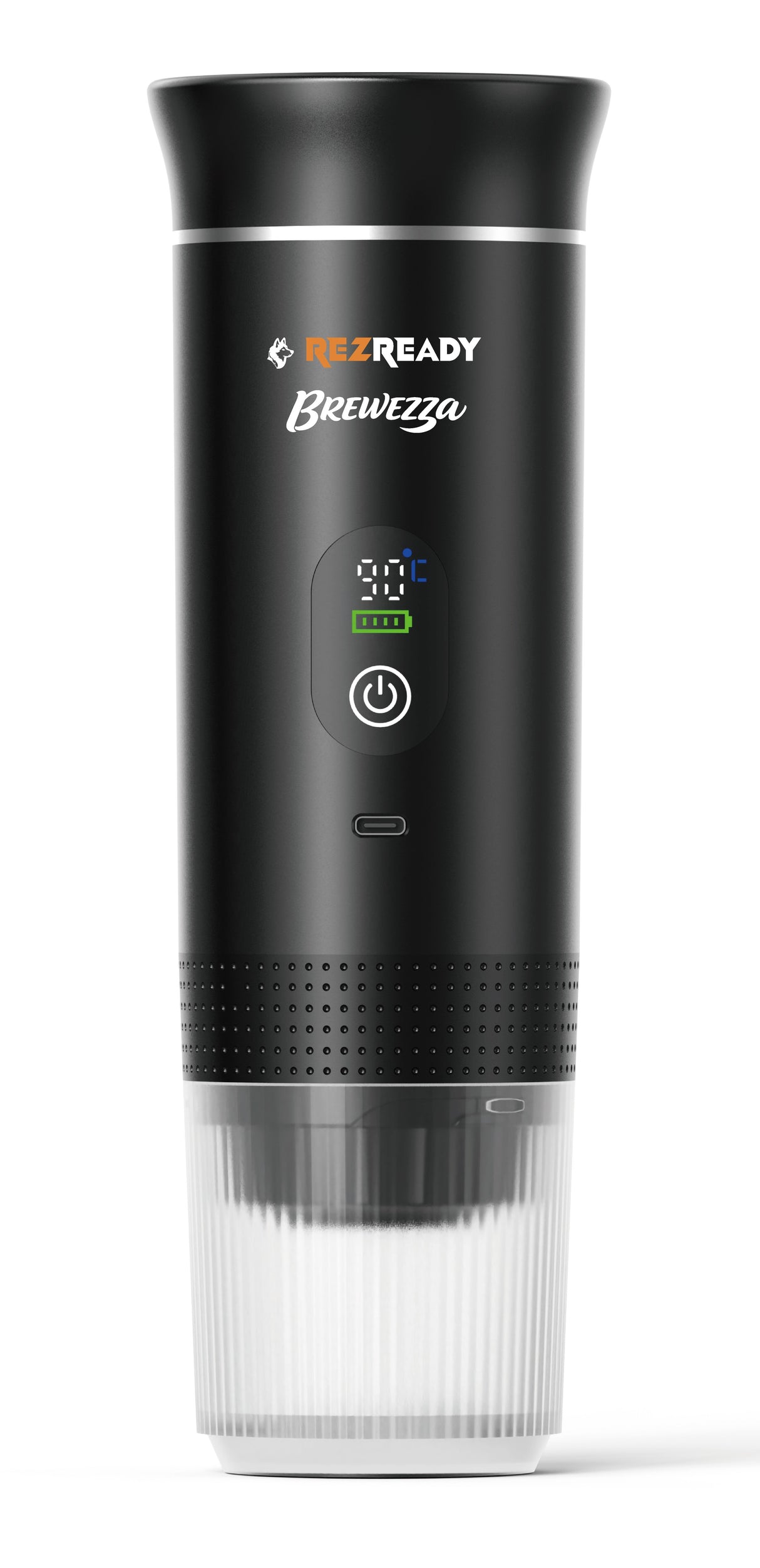 Brewezza Portable Koffiezetapparaat – Compact & Lichtgewicht – USB Oplaadbaar – Ideaal voor Reizen & Outdoor