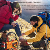 Noodradio XSY330 AM/FM – 10.000mAh Powerbank – Solar & Dynamo – IPX6 & LED-zaklamp
