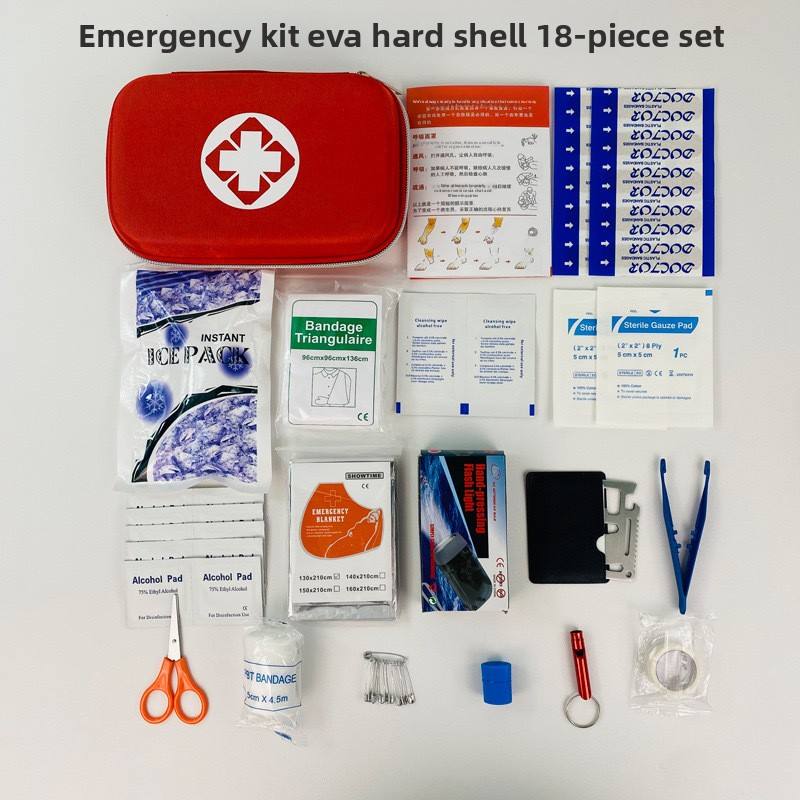 EHBO-set Outdoor – Draagbaar & Compleet voor Kamperen & Reizen