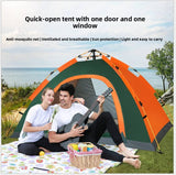 RezReady Kampeertent 1-2 volwassenen/kinderen – maat 200x140 cm  – Vierseizoen, Waterdicht & Snel te Openen