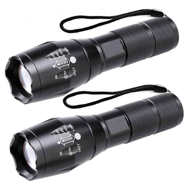 LED-zaklamp FA02 – Verstelbare Focus, 5 Standen & Waterbestendig