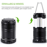 LED Campinglantaarn FA08 – COB Mini Lamp met Handvat & Haak