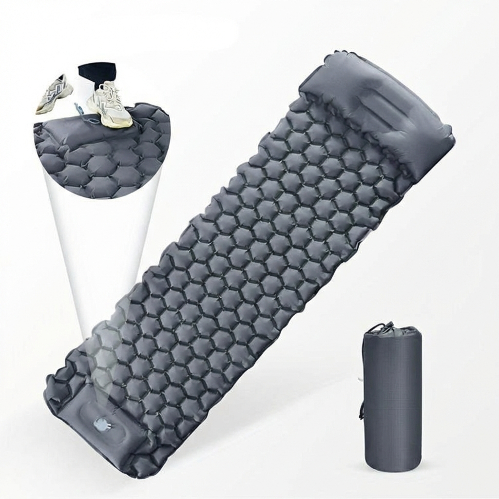 RezReady Opblaasbare Slaapmat – Ultralicht TPU voor Kamperen & Buiten