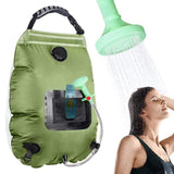 Draagbare Campingdouche – 20L Zonne-energie Douchezak