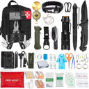 RezReady Noodpakket 200-delig Professionele Overlevingsset & EHBO-kit met Molle-etui