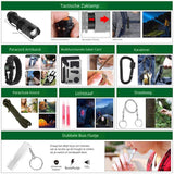 RezReady Noodpakket 142-delig Professionele Overlevingsset & EHBO-kit met Molle-etui