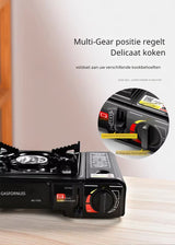 Draagbare Compact Butaan Campingkookplaat Gasbrander