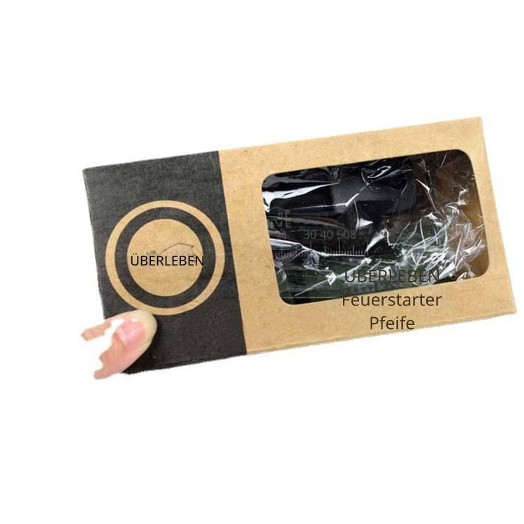 Magnesium Vuurstarter – met Vuursteen & Fluitje voor Kamperen & Survival