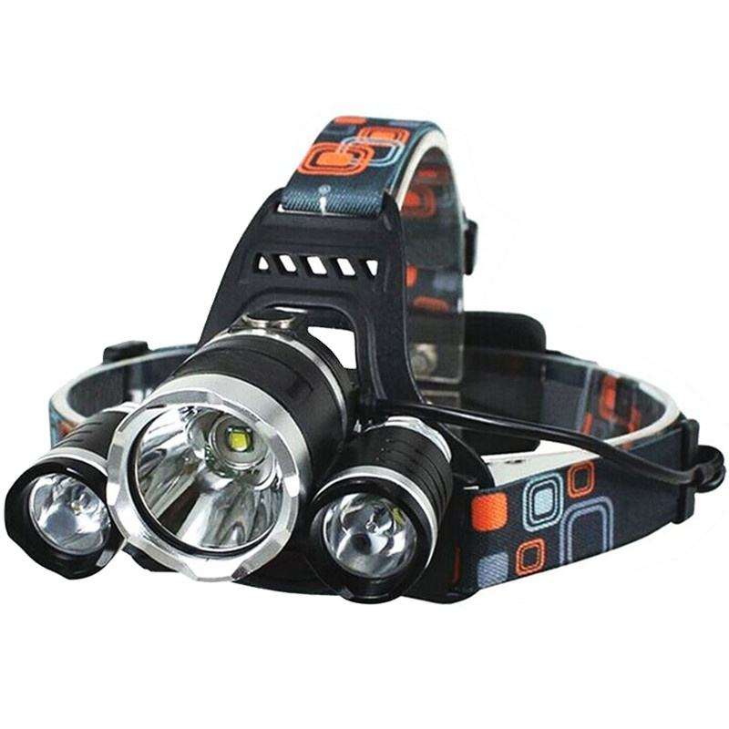LED Hoofdlamp – Waterdicht, USB Oplaadbaar & Zoomfunctie